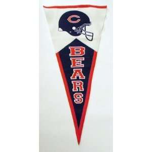 Chicago Bears Extra Large Pennant 17 1/2 x 40 1/2  Sports 