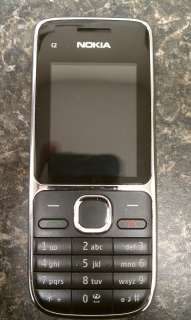 Nokia C2 01   Black Mobile Phone (Used) 758478024096  