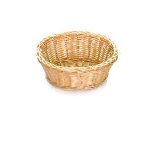  Tablecraft Ridal Hand Woven Natural Oval Basket   7 1/2 X 