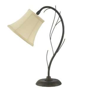   Lighting 1197 Metal Accent Table Lamp, Scavo Rust