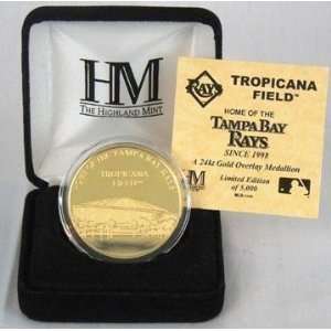 Tropicana Field 24Kt Gold Commemorative Coin