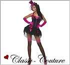 moulin rouge burlesque showgirl costume outfit sz s m returns