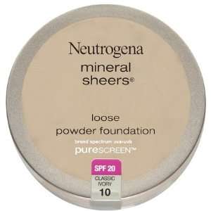  Neutrogena Cosmetics Skin Clearing Loose Powder Foundation 