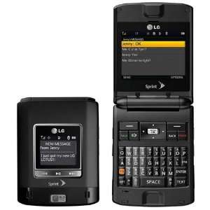   Lotus LX600 Flip Phone Sprint 2MP Camera Qwerty Keyboard: Cell Phones