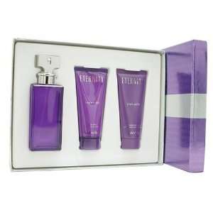  Eternity Purple Orchid by Calvin Klein for Women, Gift Set 