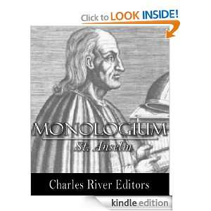 Monologium St. Anselm, Charles River Editors, Sidney Norton Deane 
