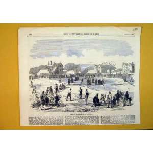  1869 Sport Croquet Tournament Highgate Field Houses