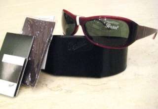 PERSOL MEN NWT $225 Handmade in Italy Sunglasses 2884 S w Case Cloth 