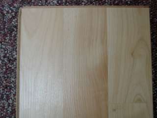 38 Boxes 8mm MAPLE Hardwood Glueless Laminate Wood Flooring+Padding 50 