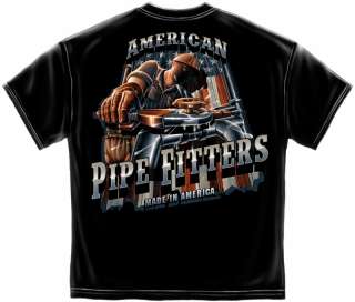 Pipe Fitters T Shirt American Pipe Fitter Shirt Made In America Handy 