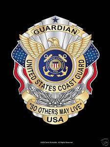 Guardian So Others May Live Military USCG Coast Guard Memorial Poster 