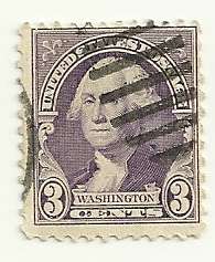 US Postage Stamps Washington 3 cent Scott 720  