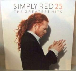 SIMPLY RED 25 GREATEST HITS PROMO POSTER 2 TWO FEET  