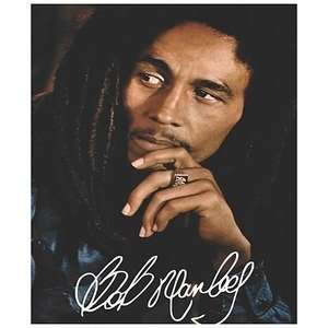  Legend Signature Micro Raschel Fleece Throw   Bob Marley 