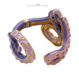 Disney Couture Stunning Pirates Ocotopus Bracelet Rare & Retired NWT 