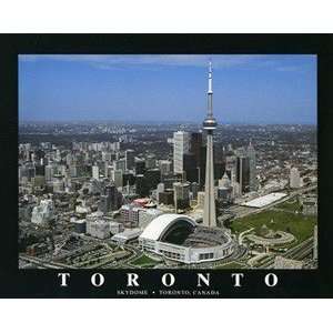 Unframed Skydome Toronto Blue Jays Large Aerial Print  