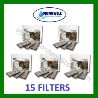 DRINKWELL PLATINUM REPLACEMENT FILTER 5x3pks15 FILTERS  