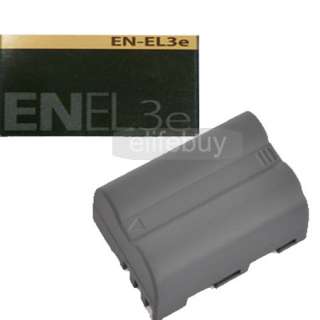 New battery for nikon EN EL3e ENEL3E D300 D200 D90 D80  