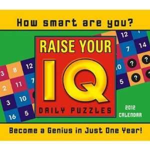   ) Raise Your IQ Daily Puzzles 2012 Desk Calendar