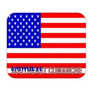  US Flag   Southeast Comanche, Oklahoma (OK) Mouse Pad 