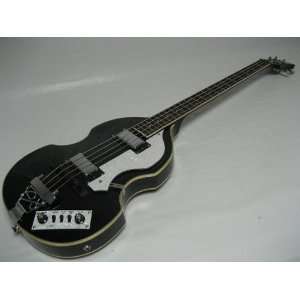  Violin Beatle Bass Guitar Black Musical Instruments