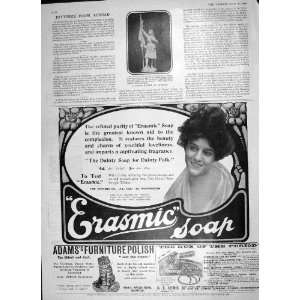   1906 STATUE JOAN ARC GERMANY ERASMIC SOAP ADAMS POLISH: Home & Kitchen