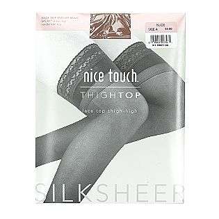  Thigh High Lace Top  Nice Touch Clothing Intimates Socks & Hosiery