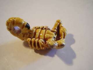 Peruvian Ceramic UNIQUE Scorpion Pendant Focal Bead  