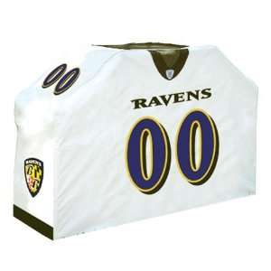  41x60x19.5 Grill Cover   Baltimore Ravens: Sports 