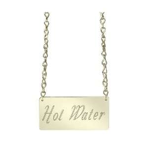  Cal mil 3.5 X 1.5 Spigot Gold Hot Water Chain   276 3 