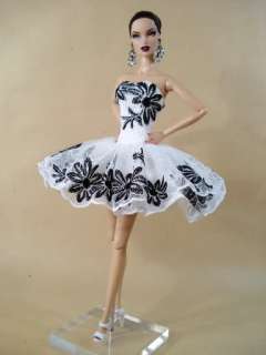   Model Clothes Gown Dress Outfit Silkstone Barbie Fashion Royalty Candi