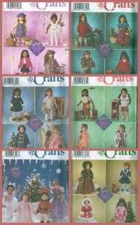 Simplicity Magic Attic 18 Doll Clothes Sewing Pattern  