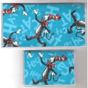  Checkbook Cover Debit Set Made with Dr Seuss Cat In the 