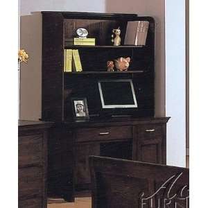  Student Desk with Hutch Wenge Finish