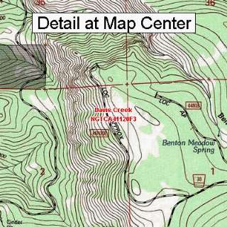   Map   Davis Creek, California (Folded/Waterproof)