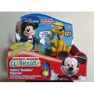   Talkin Bobbin Mickey & Plato Characters Figures: Toys & Games