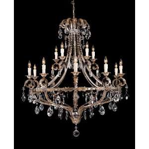     Antique Silver with Clear Cut Crystals Finish: Home Improvement