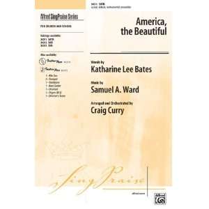 , the Beautiful Choral Octavo Choir Words by Katherine Lee Bates 