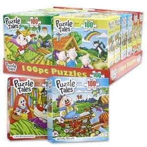  DDI Puzzletales 4 Assorted 100 Pc Case Pack 24 Everything 