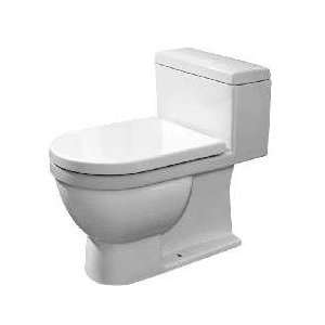   Stark 3 One Piece Toilet. Elongated Bowl, White