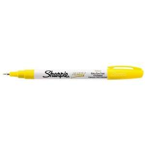  Sharpie Paint Pen (Oil Based)   Color: Yellow   Size 