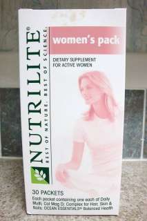 NUTRILITE Womens Supplements Pack 30 Day Supply  