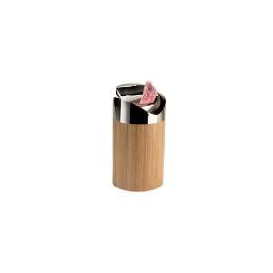   Plastic Products, Inc 1717 60 Bamboo Counter Trash Bin: Home & Kitchen