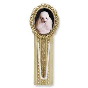  Gold tone Poodle Victorian Bookmark Jewelry