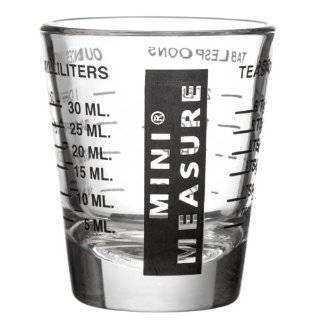 Kolder Original Mini Measure, Multi Purpose Measuring Glass