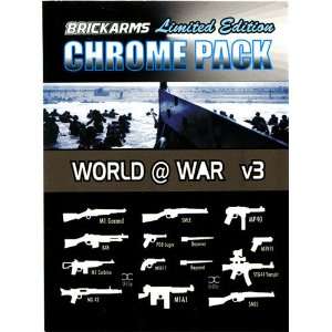  BrickArms Limited Edition Chrome Pack World @ War v3: Toys 