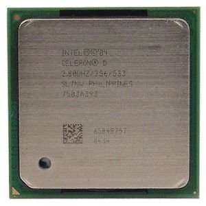    Intel Celeron D 2.8GHz 533MHz 256KB Socket 478 CPU Electronics