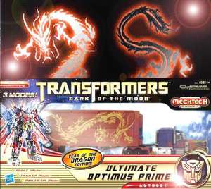 Transformers Ultimate Optimus Prime Year of the Dragon Asian Exclusive 