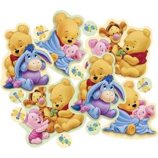   Baby Days confetti features baby Pooh, Piglet, Eeyore and Tigger too