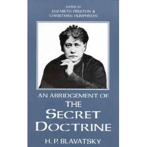  Abridgement of the Secret Doctrine   [ABRIDGEMENT OF THE 